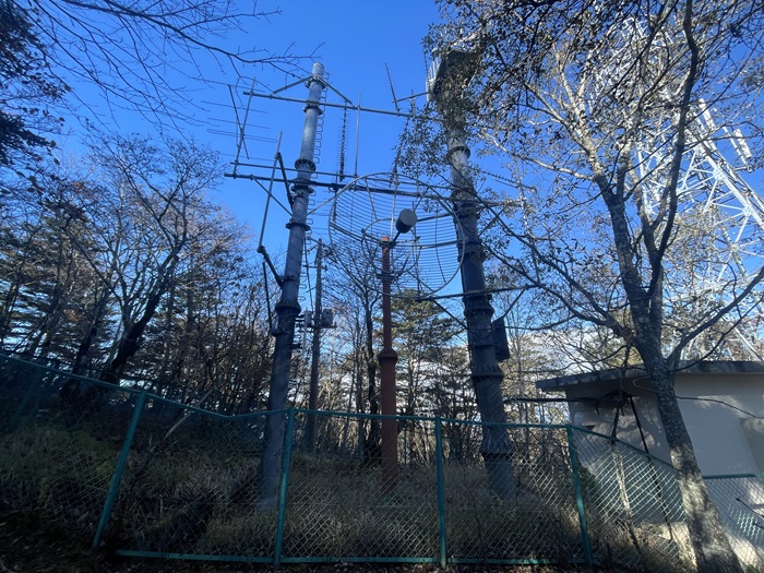 NNS三ッ峠受信点(山梨県・南都留郡富士河口湖町)