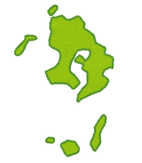 鹿児島県の送信所マップ