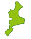 三重県の送信所マップ